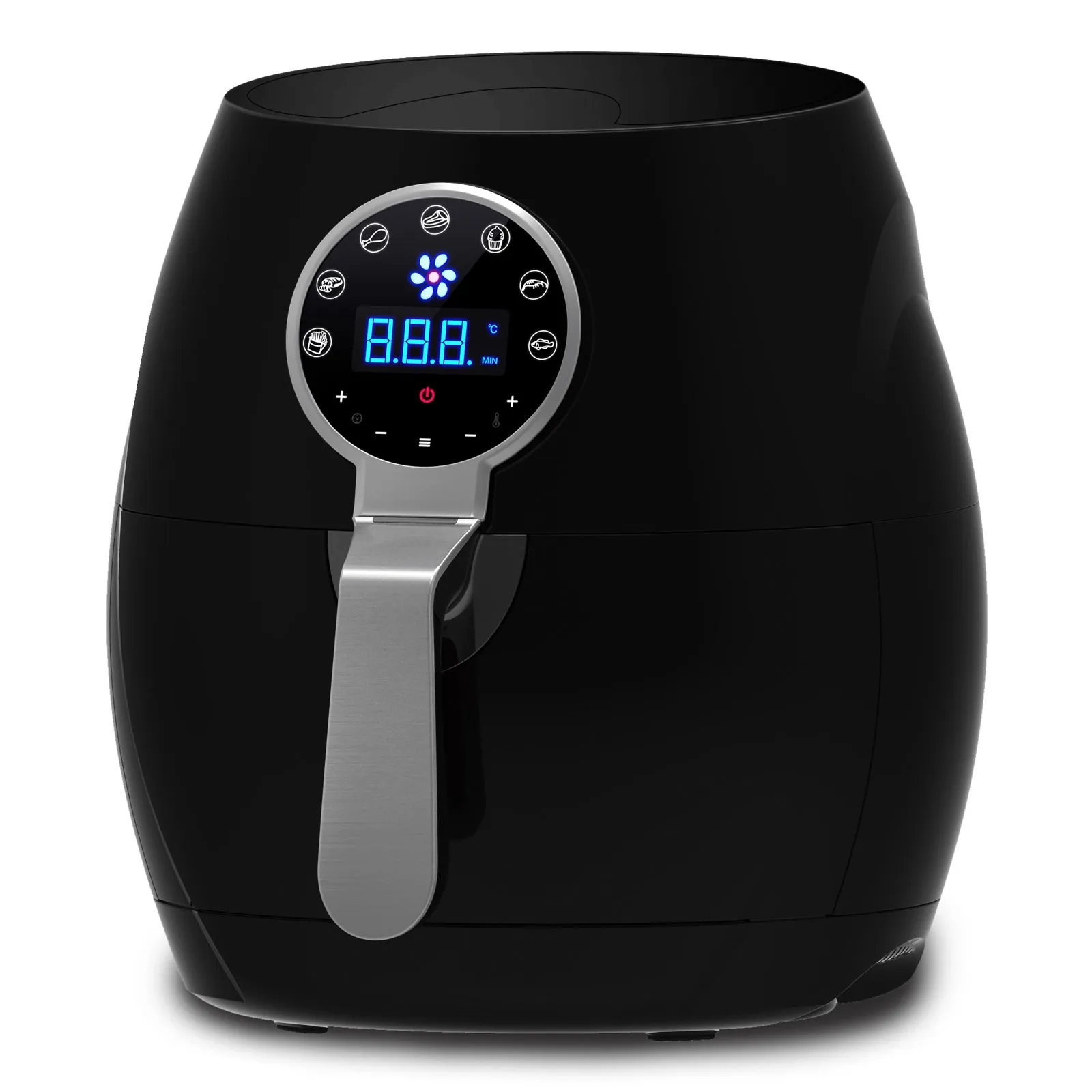 5 Litre Air Fryer | Black   1.7 Litre Kettle   USB Light Wood Diffuser | Package Set