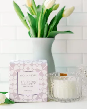 Aroma Avenue Candle- Blackberry Magnolia Aroma Avenue Candle- Blackberry Magnolia