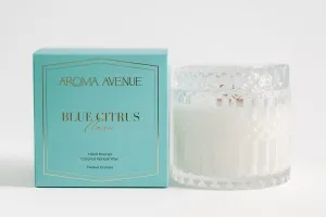 Aroma Avenue Candle- Blue Citrus Aroma Avenue Candle- Blue Citrus