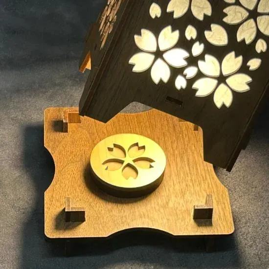 Aroma diffuser,Aroma lamp,Air Purifier,Japanese Product Sakura Cherry Blossom（L）