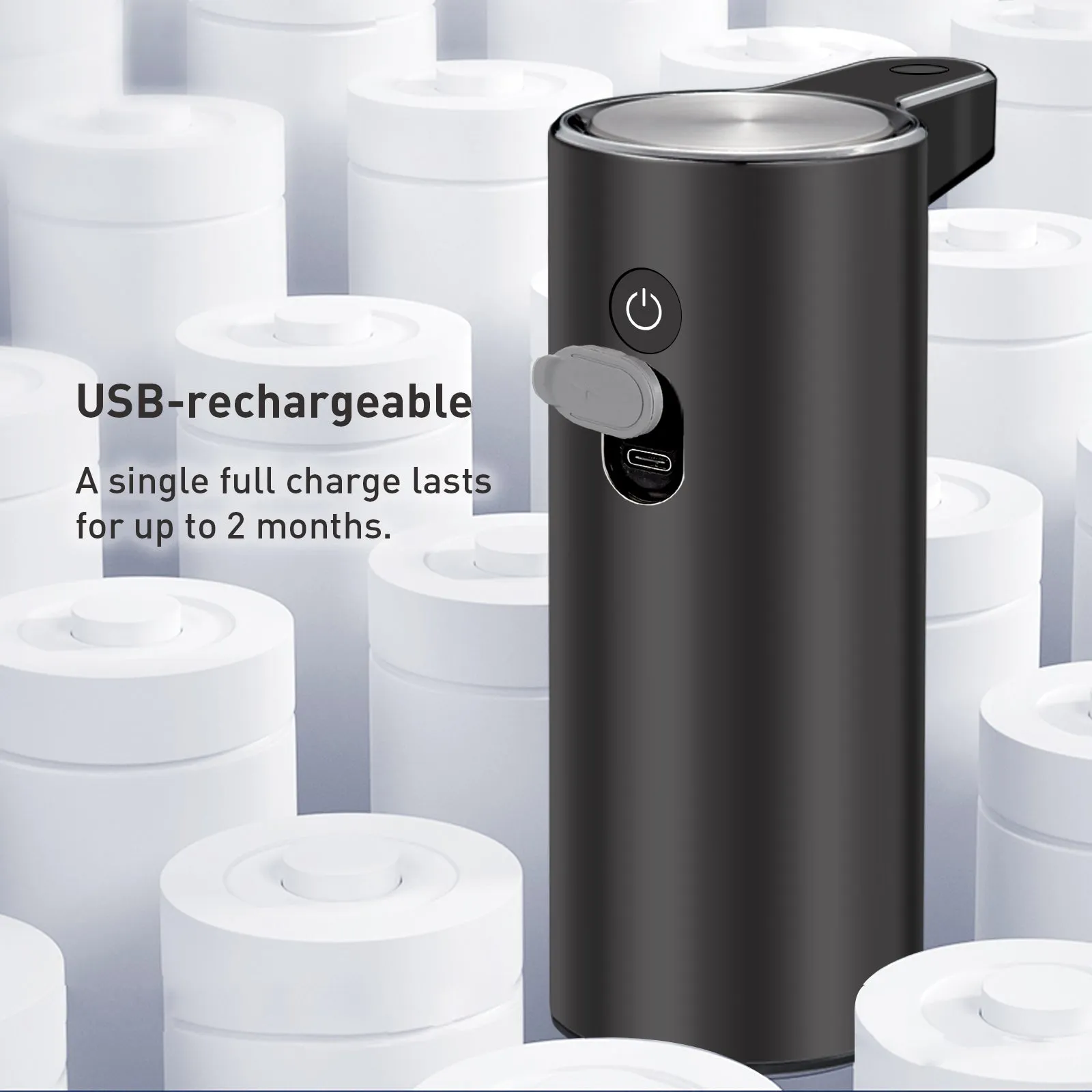 Aroma Smart Liquid Soap Dispenser - Dark Gray