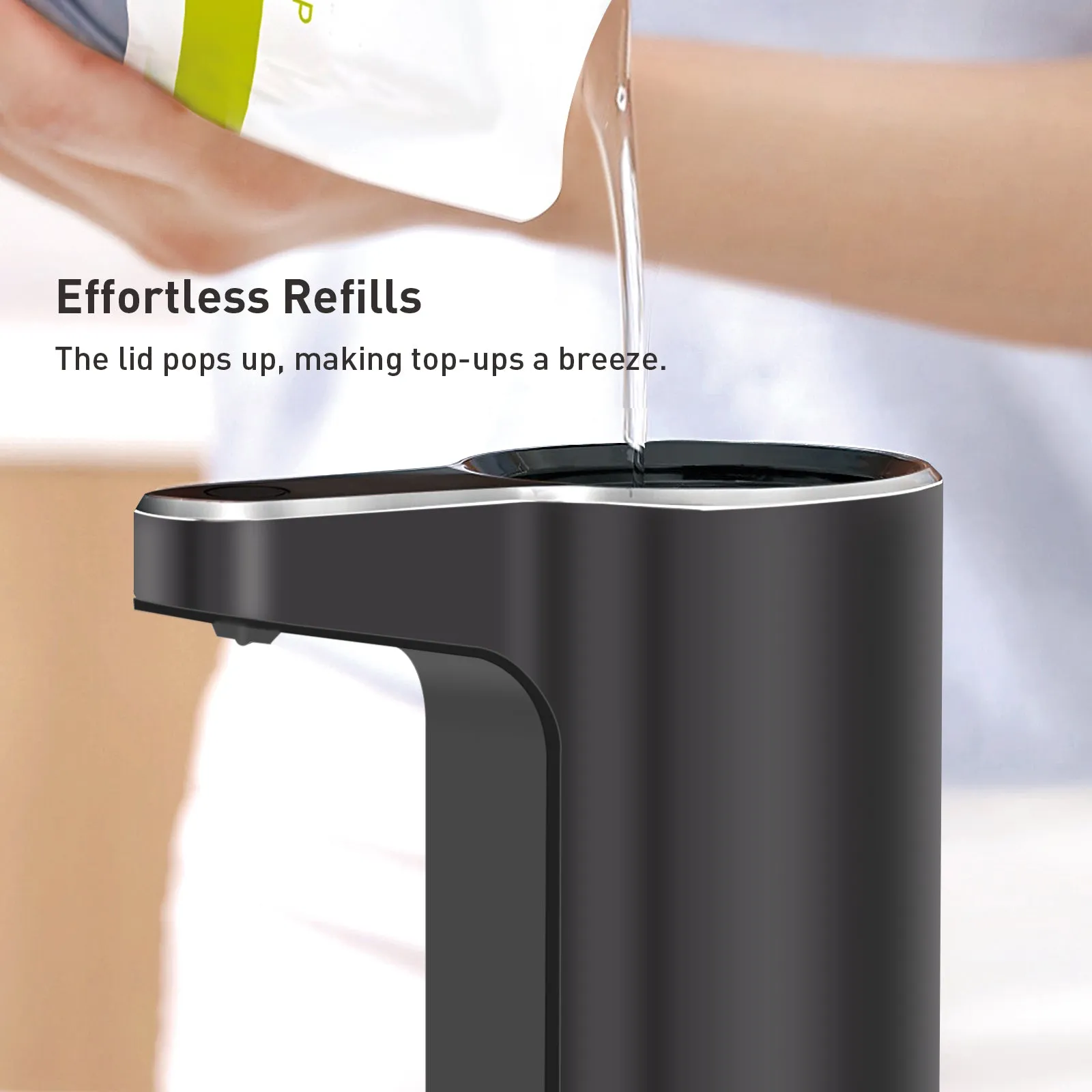 Aroma Smart Liquid Soap Dispenser - Dark Gray