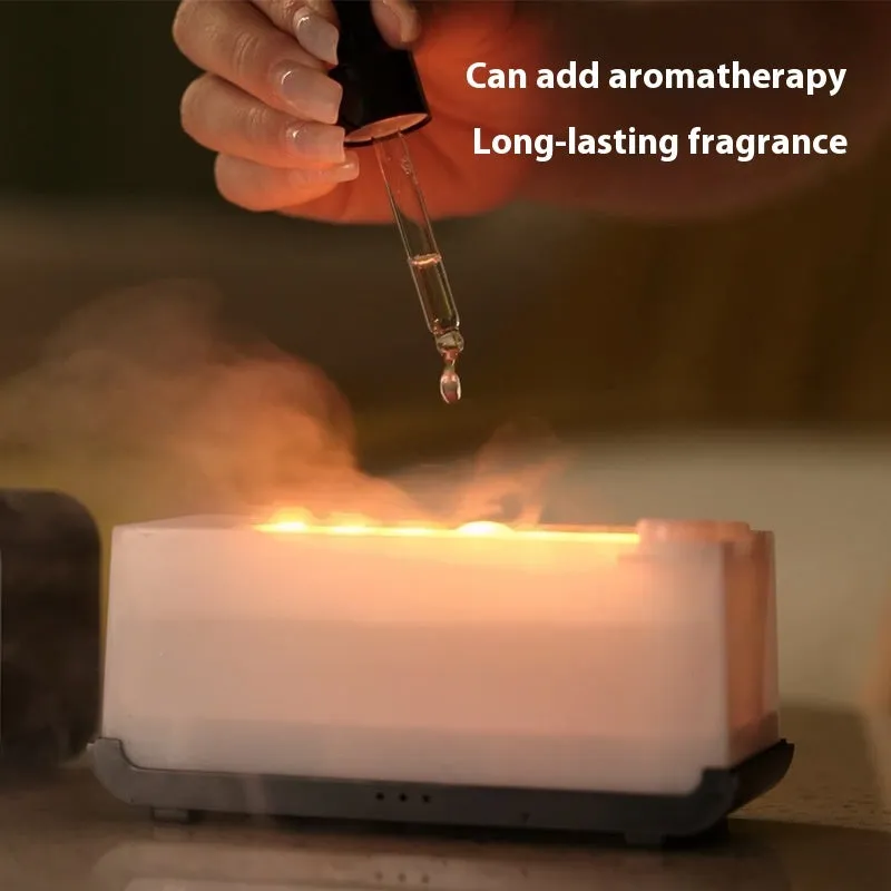 Aromatherapy Air Flame Humidifier And Diffuser