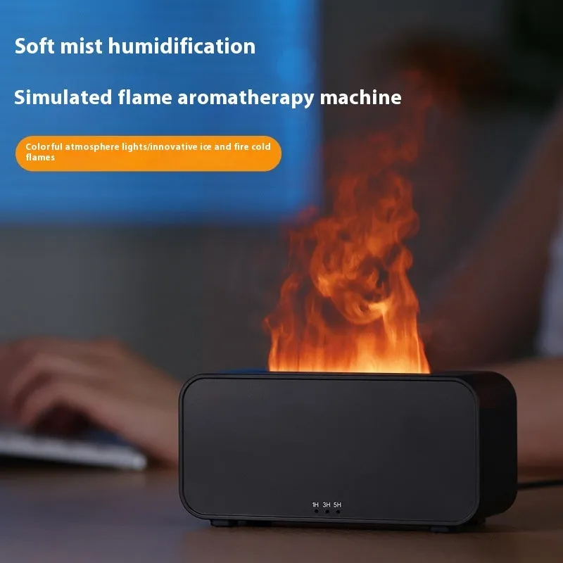 Aromatherapy Air Flame Humidifier And Diffuser