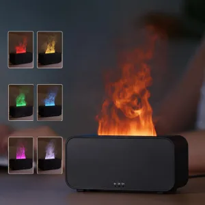 Aromatherapy Air Flame Humidifier And Diffuser