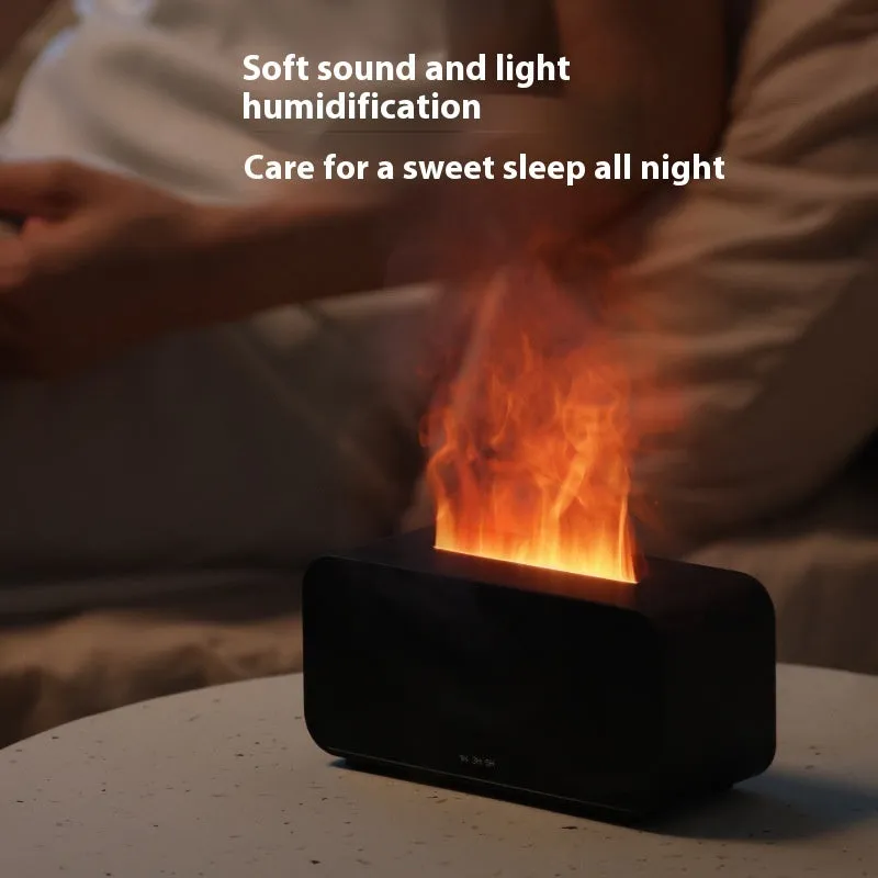 Aromatherapy Air Flame Humidifier And Diffuser