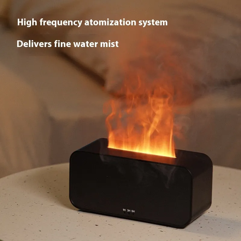 Aromatherapy Air Flame Humidifier And Diffuser
