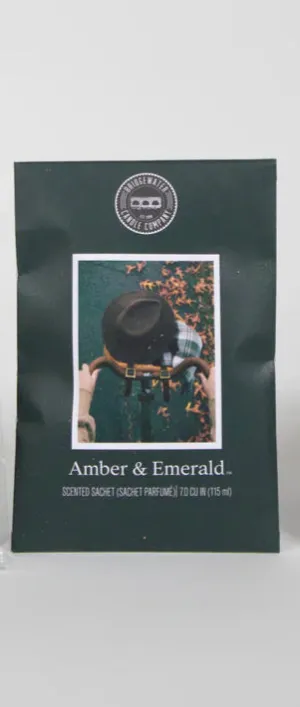 Bridgewater Candle Company Amber & Emerald Sachet
