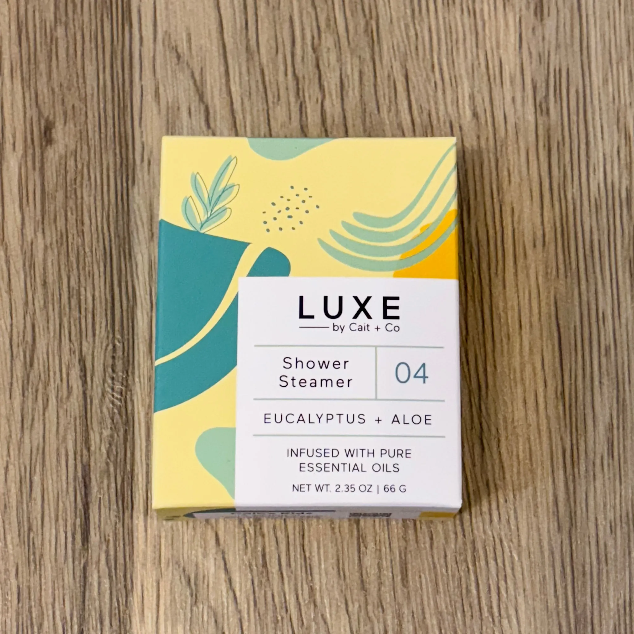 Cait & Co Eucalyptus   Aloe Aromatherapy Shower Steamer