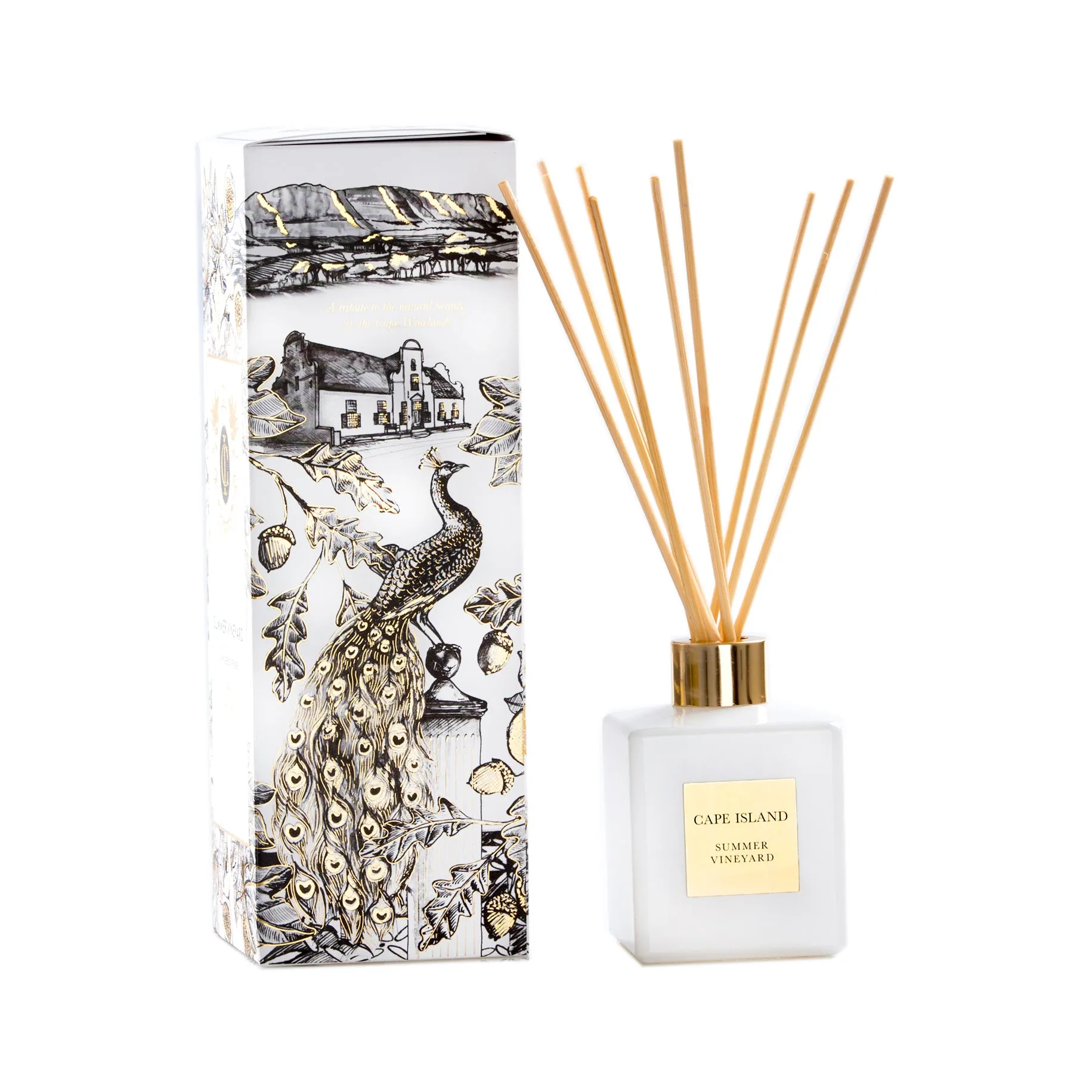 Cape Island Illustrated Diffuser Summer Vineyard