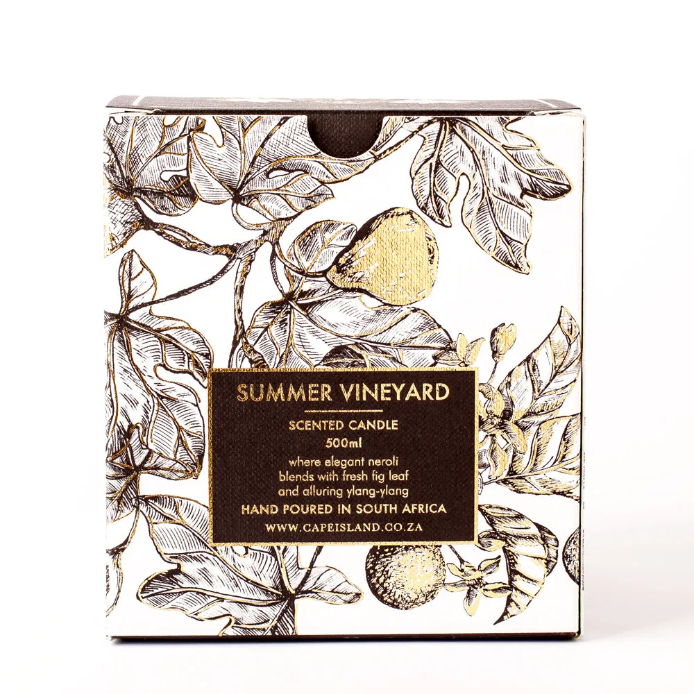 Cape Island Large Candle Summer Vineyard