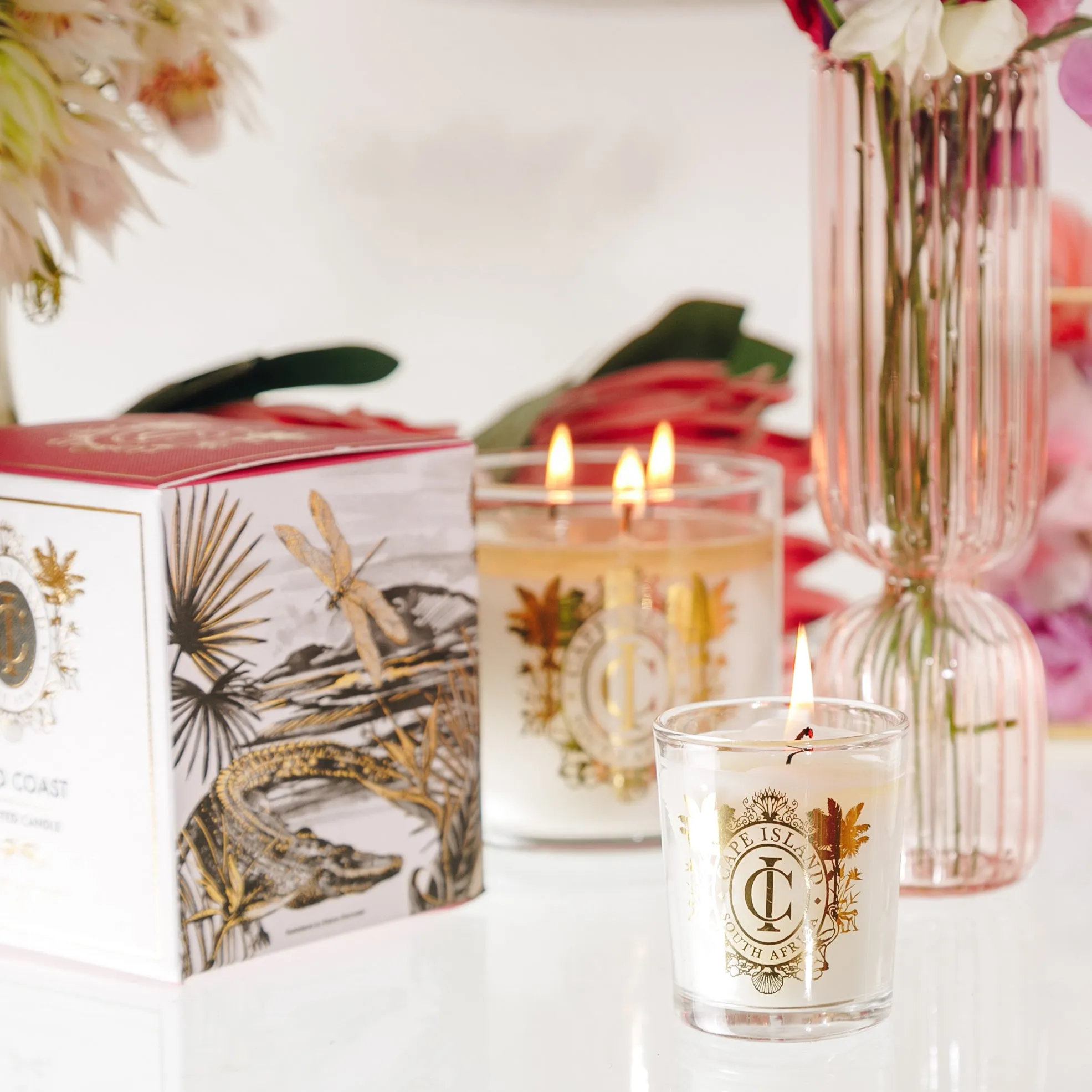 Cape Island Large Candle Wild Coast