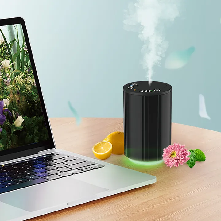 CNUS X3Pro Alu New Products Smart Car Aroma Diffuser Essential Oil Spray Car Air Freshener Scent Diffuser CNUS X3Pro Alu منتجات جديدة ذكية معطر جو للسيارة بخاخ زيت عطري معطر جو للسيارة