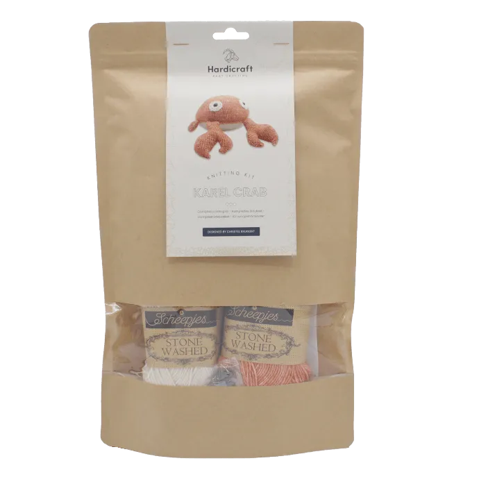 Karel Crab Knitting Kit