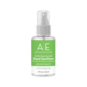 Lemongrass 2oz Travel Spray Hand Sanitizer