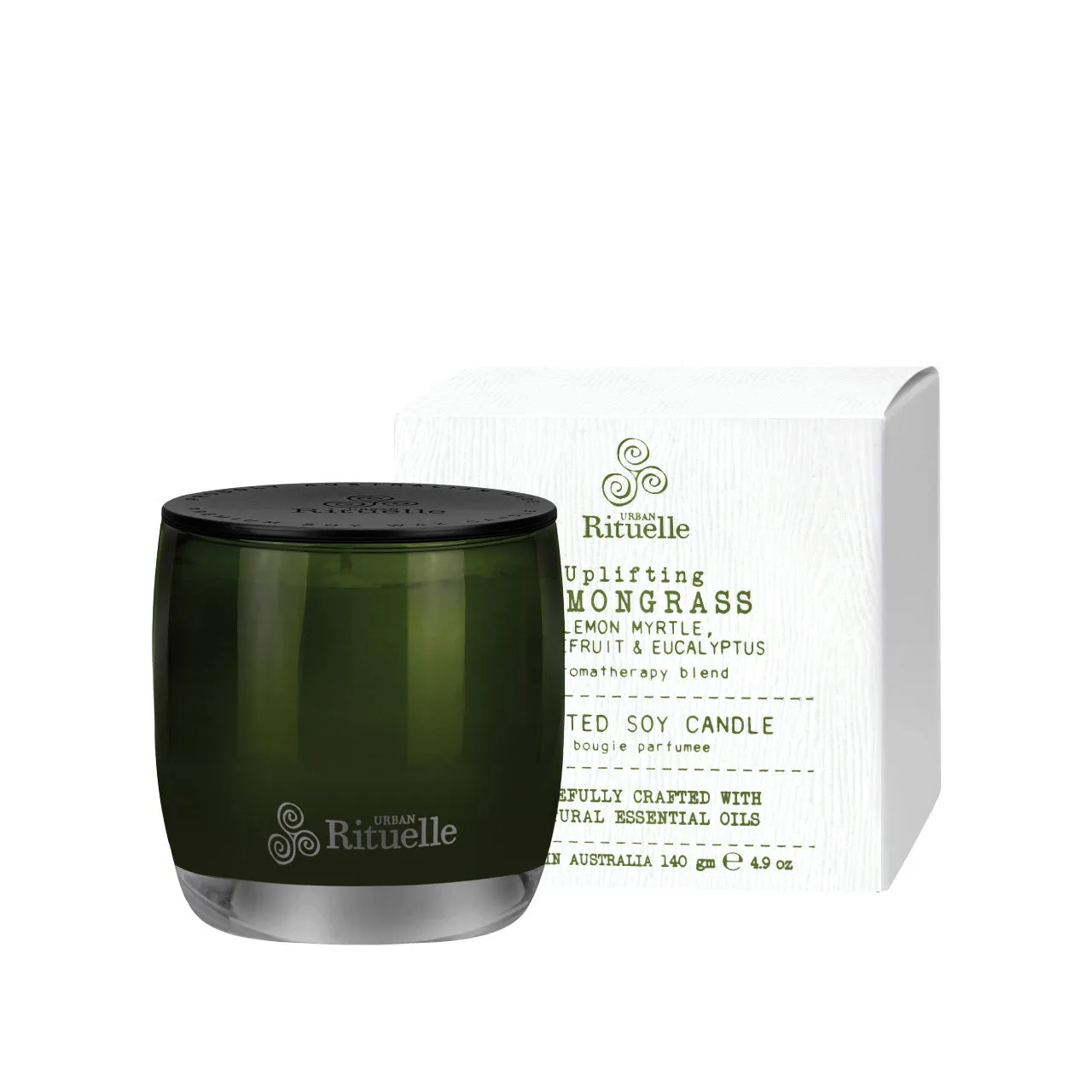 Lemongrass Scented Soy Candle