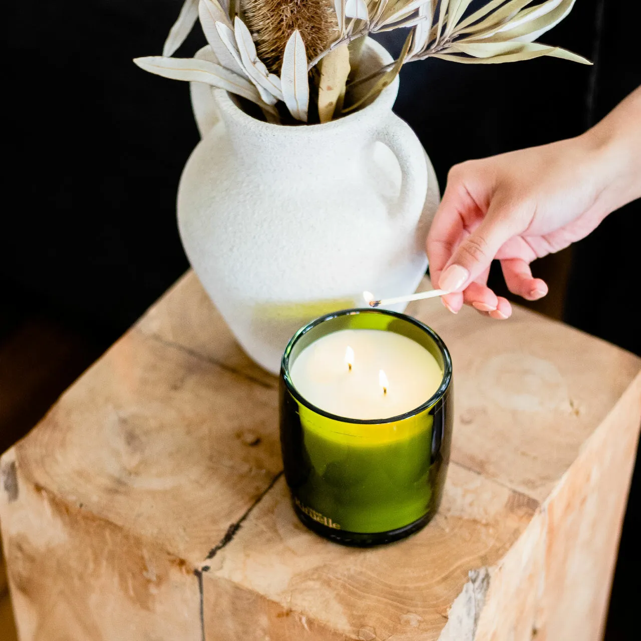 Lemongrass Scented Soy Candle