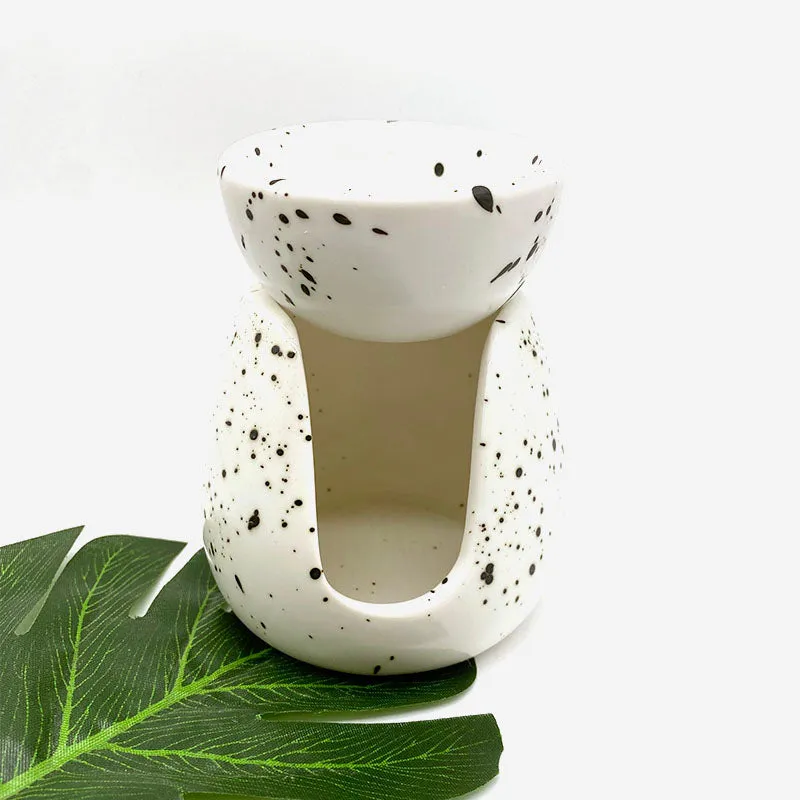 Nordic Style White Porcelain Essential Oil Burner
