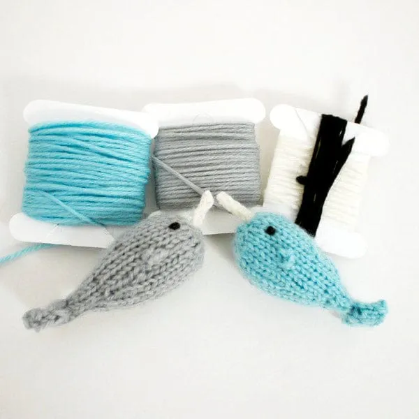 Tiny Narwhal Knit Kit